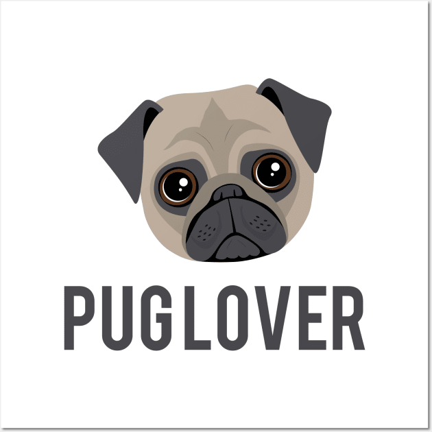 Pug Lover Wall Art by NV